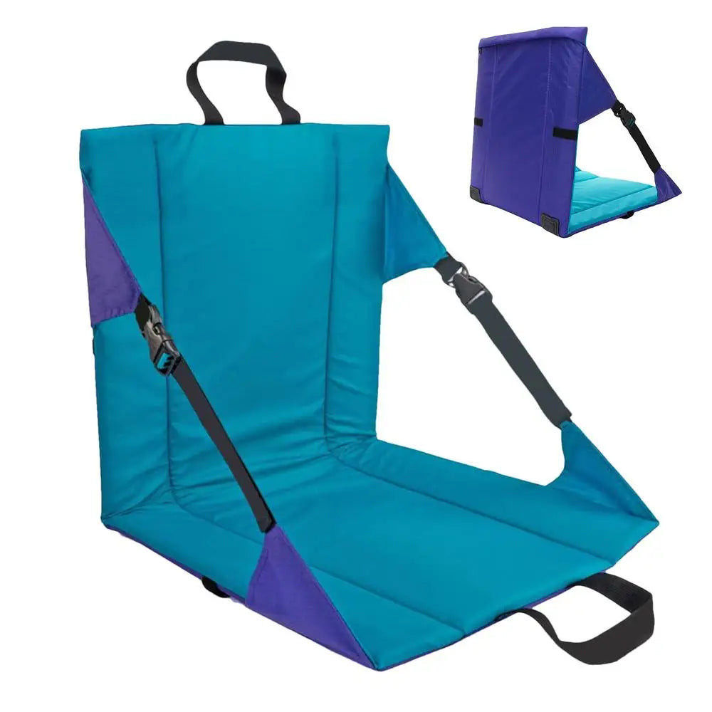 Stadium Seat Chair Bleacher Cushion With Padded Back Support Reclining Stadium Seat Chair Folding Stadium Chair For Women Men