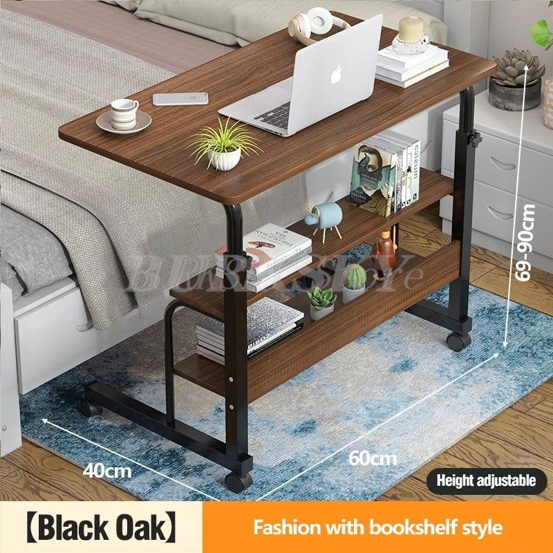 Simple Laptop Desk Lazy Bed Desk Learning Simple Small Table Learning Table Movable Bedside Adjustable Portable Laptop table