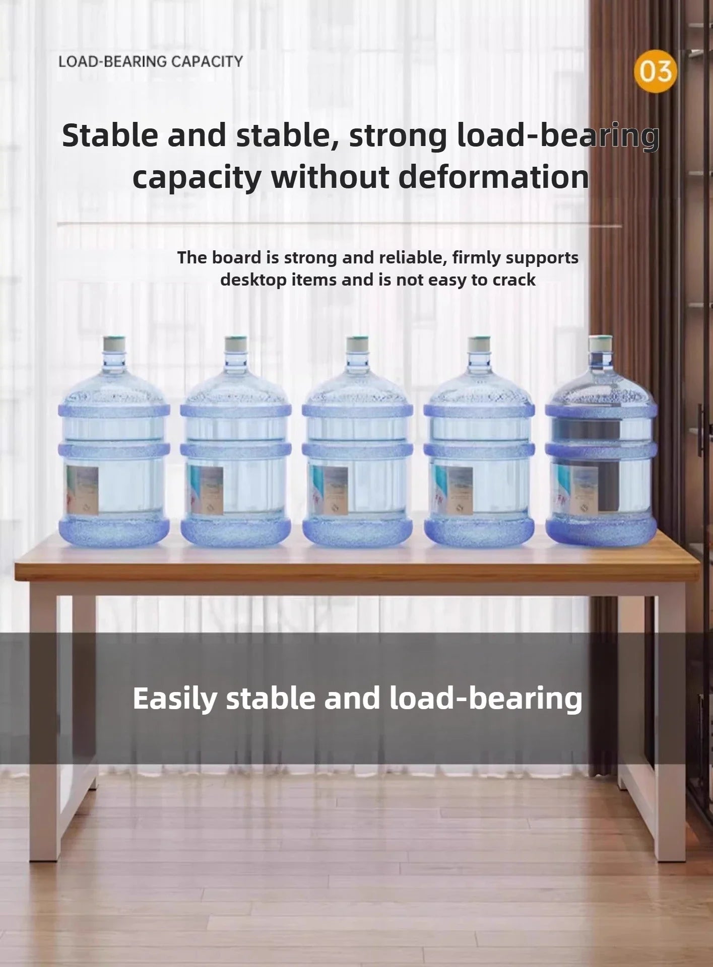 Computer desktop simple desk, home bedroom study desk, student small desk, simple rectangular office desk