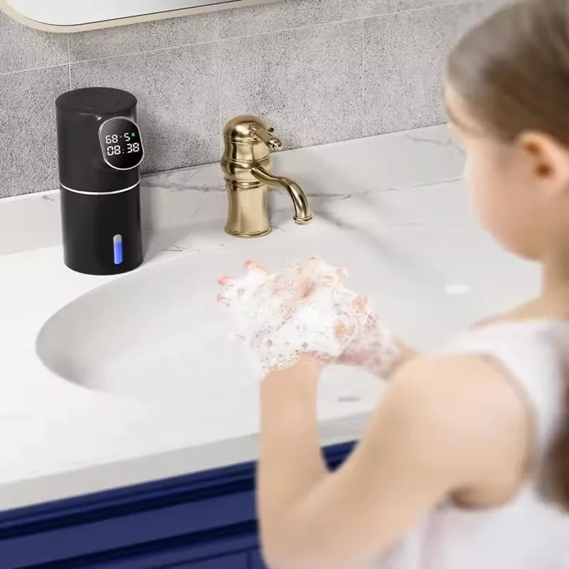 Xiaomi Automatic Foaming Soap Dispenser Touchless HD LED Time And Temperature Display 5-Level Adjustable IPX6 11Oz/320Ml