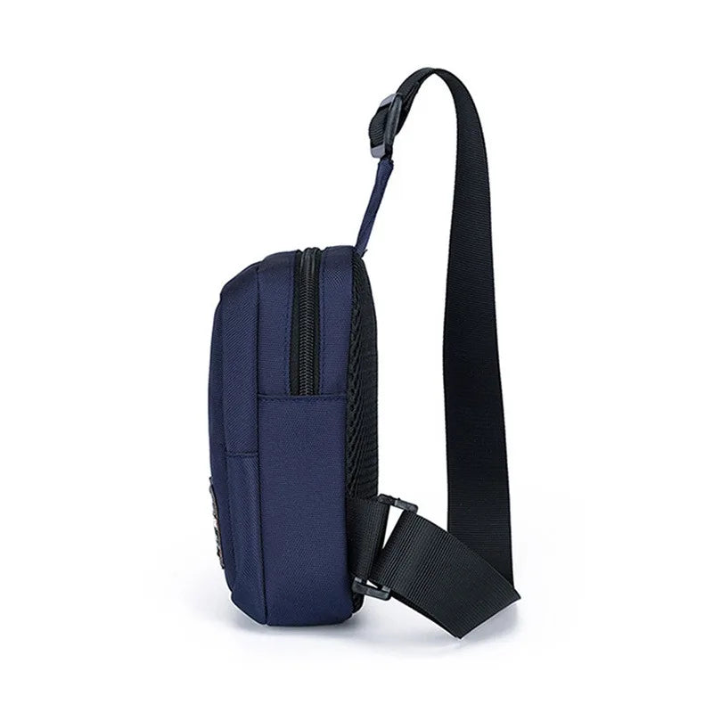 Chest Bags Men's One Shoulder Crossbody Bag Large Capacity Outdoor Sports Leisure Fashion Small Shoulder Bag Backpack Men's