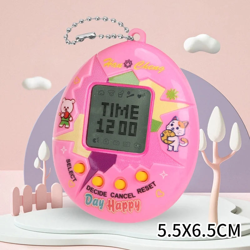 Hot Selling Electronic Pet Machines Handheld Mini Nostalgic Game Consoles Children'S Puzzle Toys, Hanging Decorations Gifts