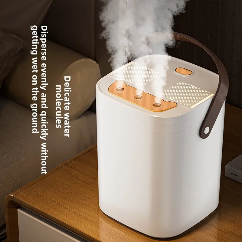 Three spray night light humidifier 1.8L portable leather portable purifier essential oil diffuser home office humidifier