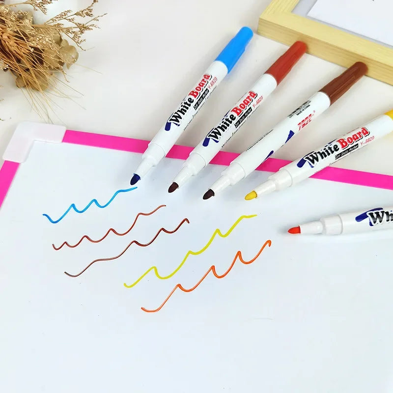 Magical Water Floating Pen Colorful Mark Pen Kid Drawing Early Art Education Doodle Water Pens Student Colorful Doodle Water Pen