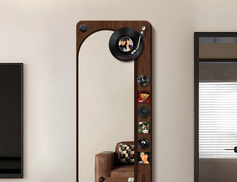 Children's Room Decoration Home Luxury Living Room Decorations Aesthetic Floor Mirror With Lighting Bathroom Decor Bedroom Deco