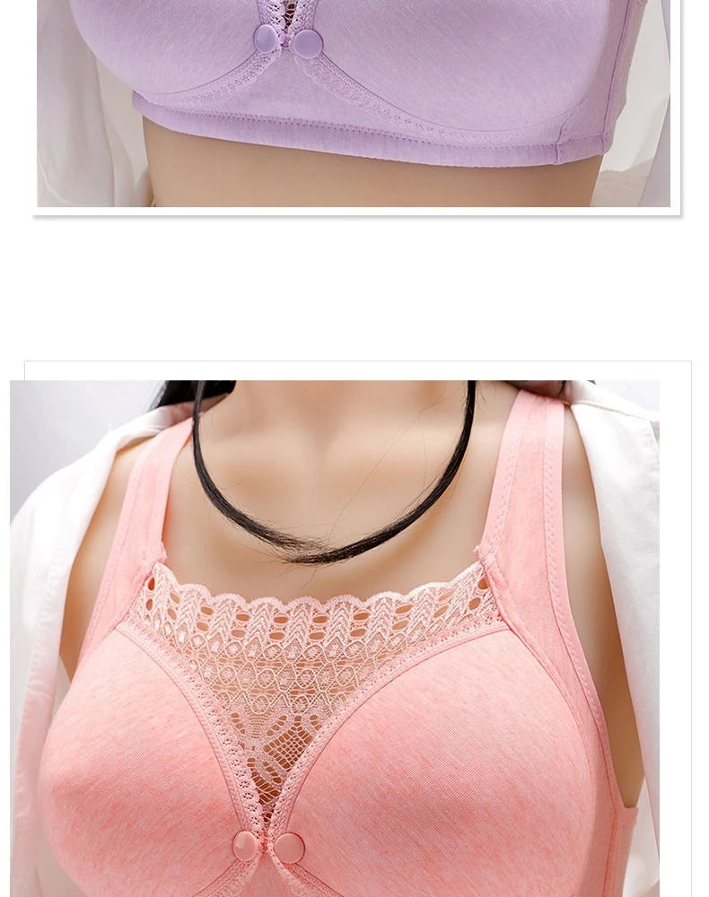 Cotton New Breastfeeding Bras Maternity Nursing Bra for Feeding Clothes for Pregnant Women Maternity Underwear Pregnancy Clothes