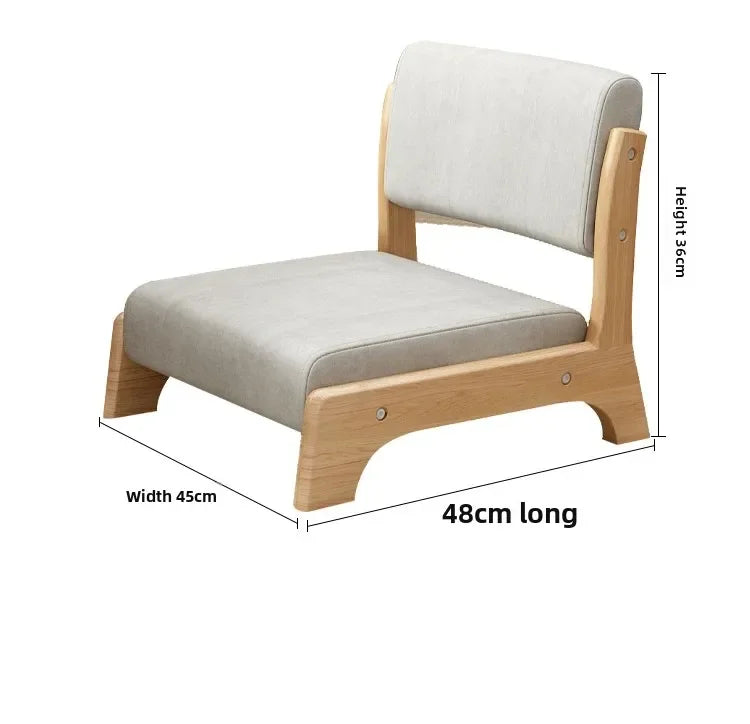 Modern Tatami Lazy Sofa Chair Japanese Living Room Furniture Back Floor Nordic Wind Bay Window Low