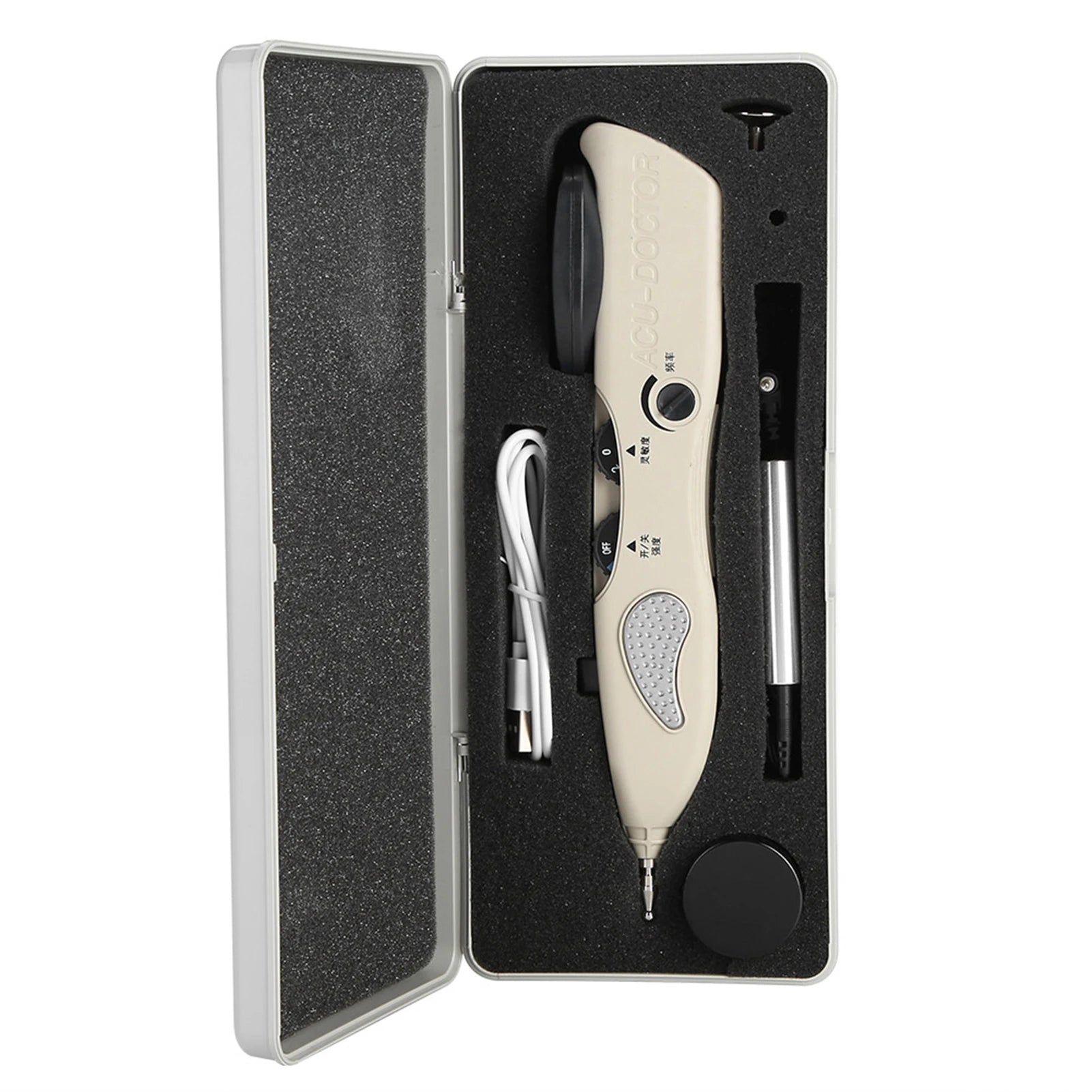 Electronic Acupuncture Pen Tens Point Detector Acupuntura Massage Pain Therapy Acupuncture Meridian Energy Pen Muscle Stimulator