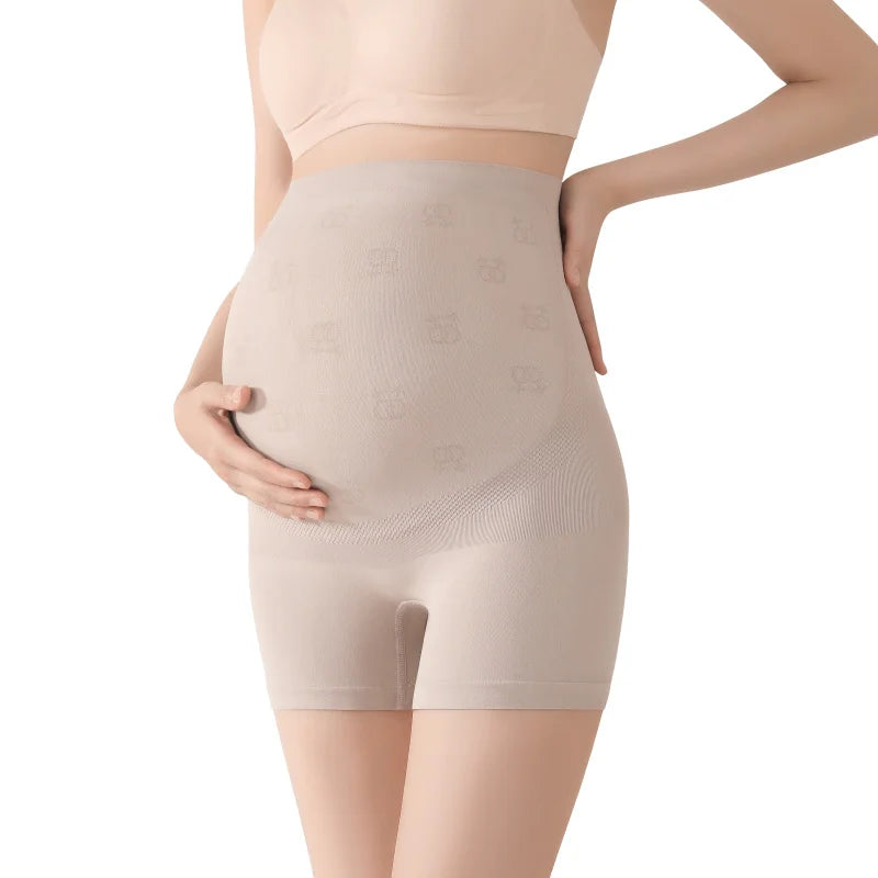 Seamless Panties for Women Boxer Safety Pants Comfort Pregnant Clothes Soft Breathable Maternity Underwear Plus Size Panties