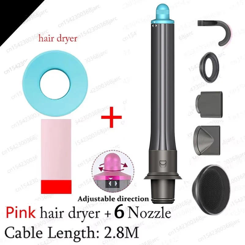 SenCiciMen Professinal Hair Dryer Negative Ion Blow Dryer Quick Dry Leafless Hairdryer Salon Home Constant Temperature Hair Care