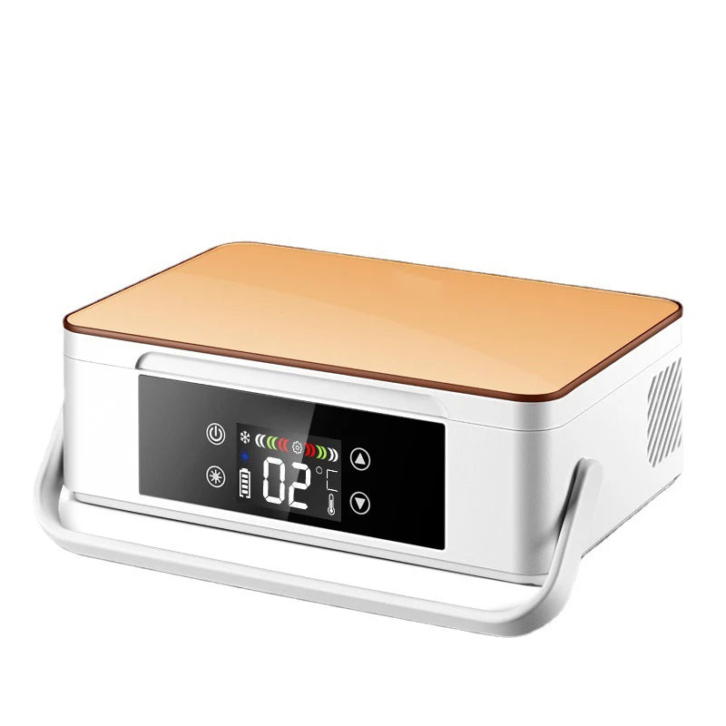 Portable Insulin Refrigerated Box Small Mini Refrigerator Car Mounted Household Travel Rechargeable Medicine Refrigerated Box