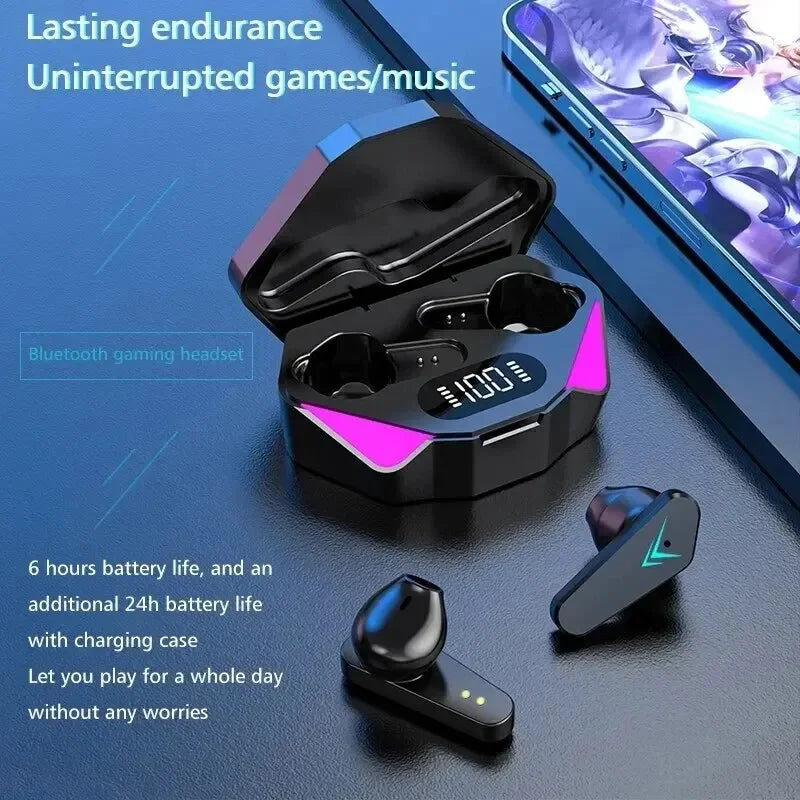 New Gaming Wireless Headphone Bluetooth Earphone audífonos bluetooth inalámbrico freeshippings items ear buds for xiaomi huawei