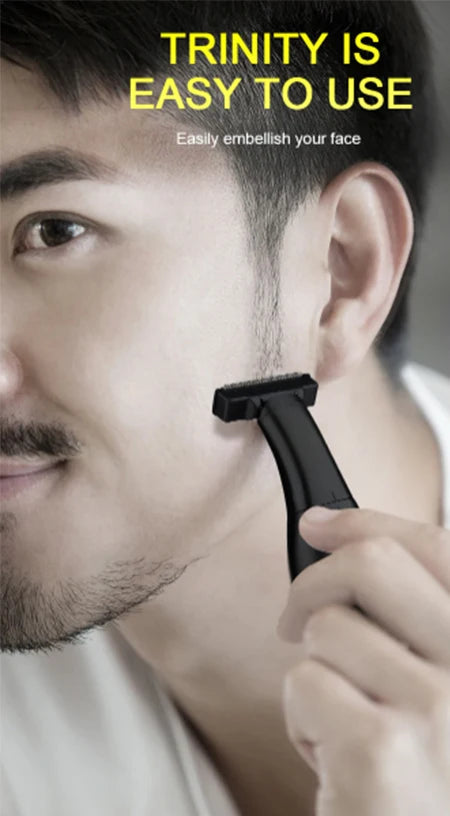 7 in 1 Shaver Men's Multifunctional Rechargeable Earbrow Nose Hair Trimmer Bikini Line Sensitive Shaver Hair Shaving Trimmer