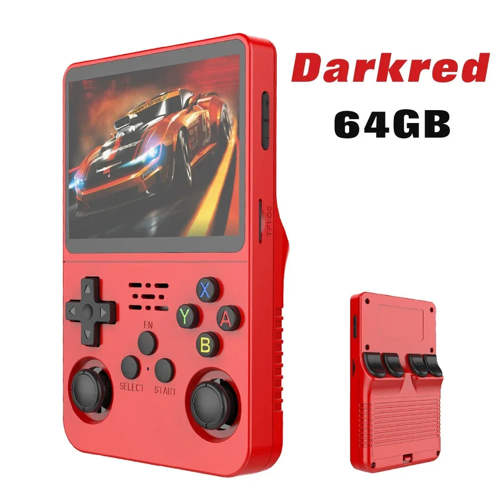 256G Open Source R36S Video Game Console Linux System 3.5 Inch IPS Screen Portable Pocket Video Player 64G/128G best Game gift