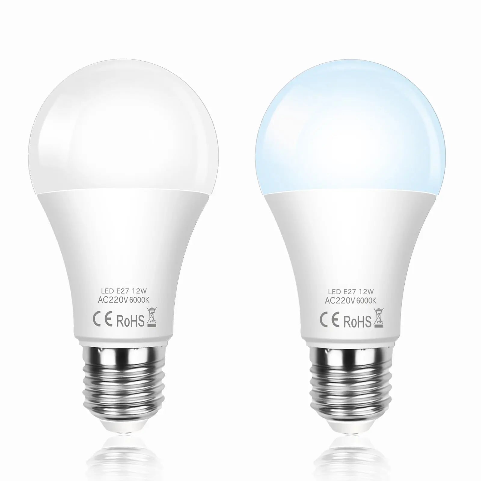 E27 LED Bulb 12W 220V Microwave Radar Motion Sensor Lamp Built-in Light Detection Auto On for Home Living Room Stairs Hallway