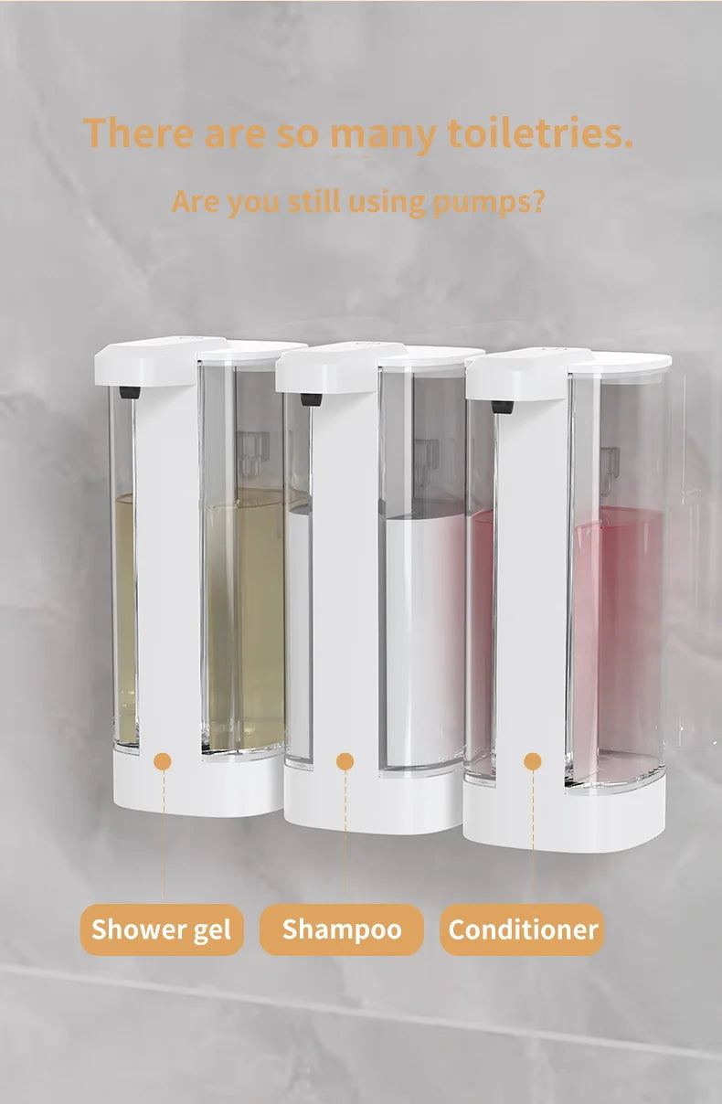 Automatic Sensor Hand Sanitizer Machine Dish Soap Machine Body Wash Shampoo Smart Distance Sensing KitchenToilet Home Dispenser