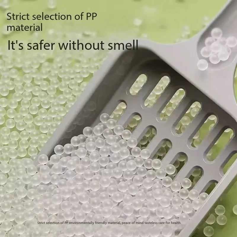 Cat Litter Box Large Capacity Semi-closed Plastic Anti-Splash Cats Toilet Bedpan Big Oversized Cat Tray Bedpan Cat Toilet Bowl