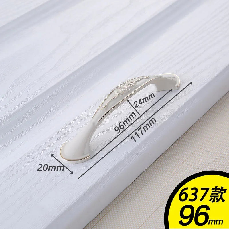 YM White Dressers Handle Kitchen Item Drawer Closet Wardrobe Gold Handle Cabinet Storage Door Cabinet Invisible Door Pulls Konb