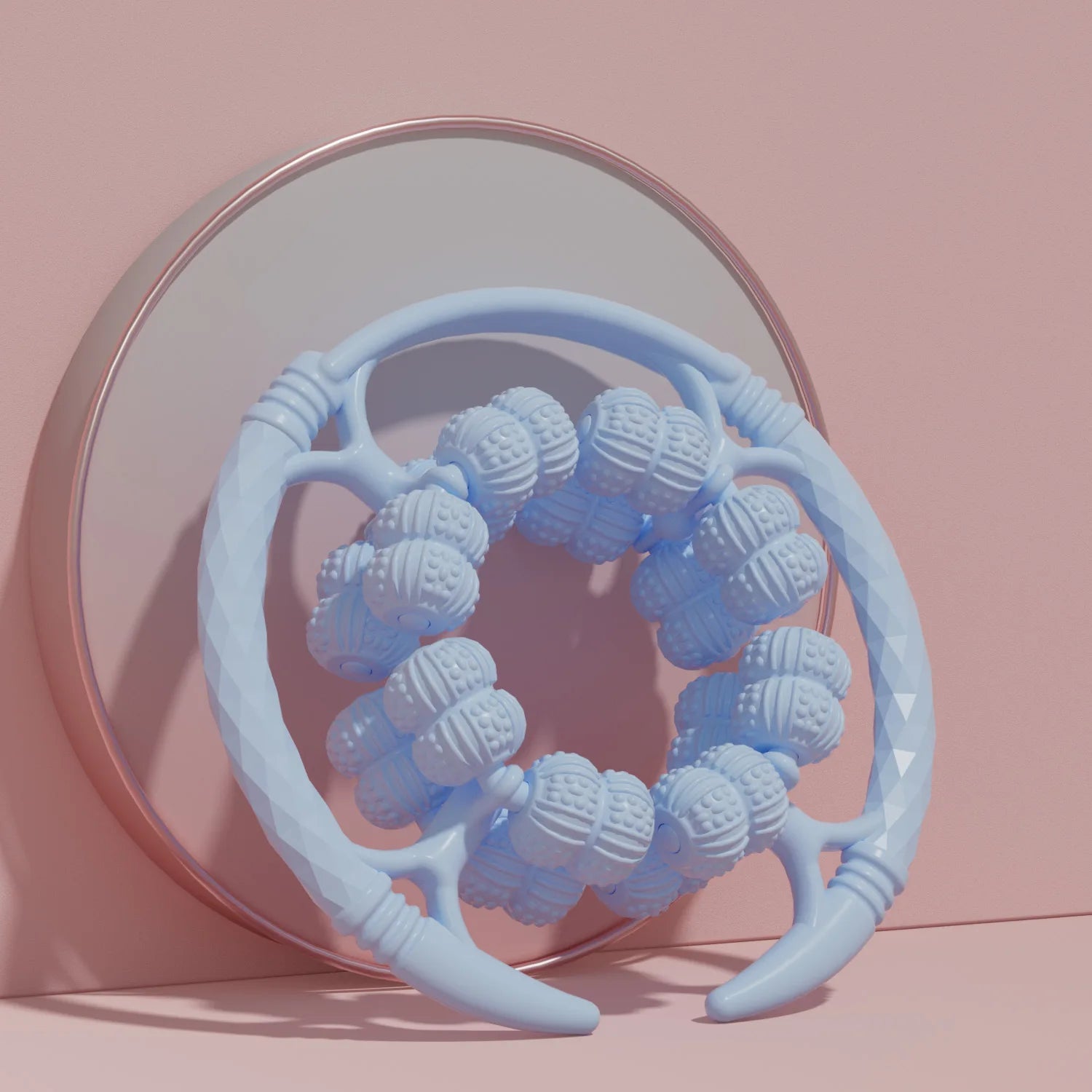 32 Wheel Leg Massager Ring Leg Clamp Roller Leg and Calf Muscle Exercise Home Fitness Relaxation Leg Slimming Tool