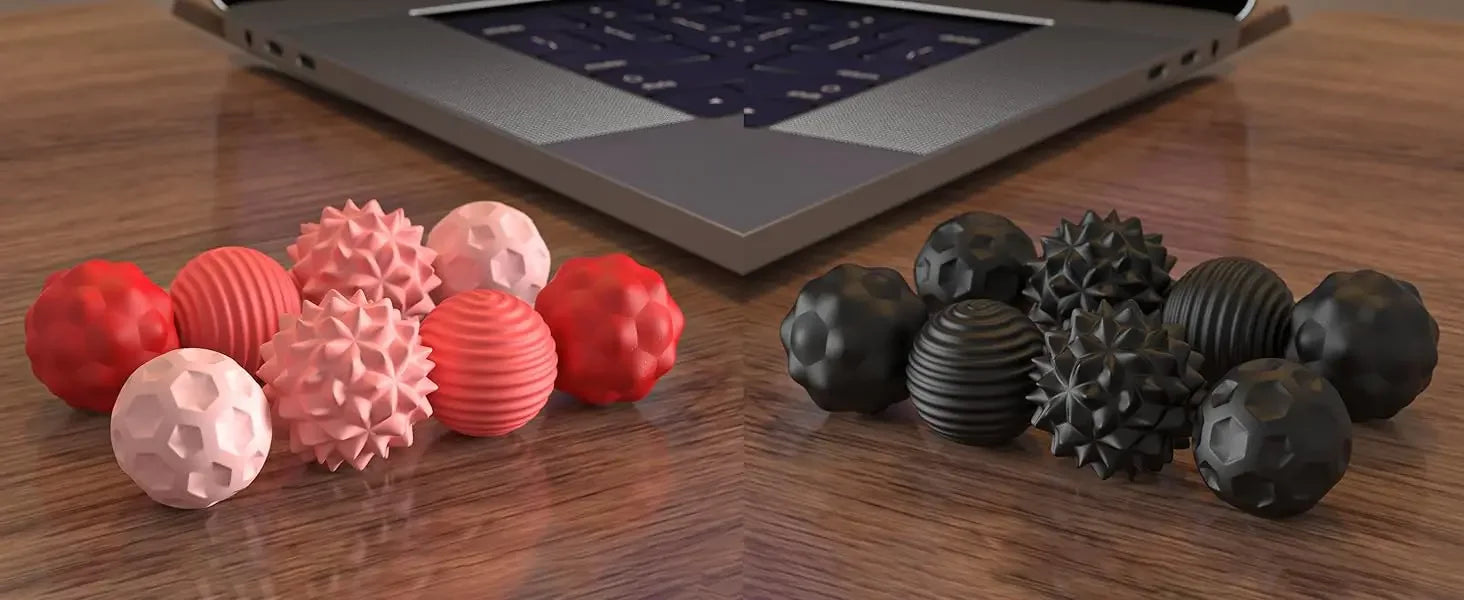 Silicone Magnetic Sensory Balls Fidget Toy Worry Balls Autism Calming Fidgeting Toy Kid Adults Anxiety Relief Stress Sensory Toy