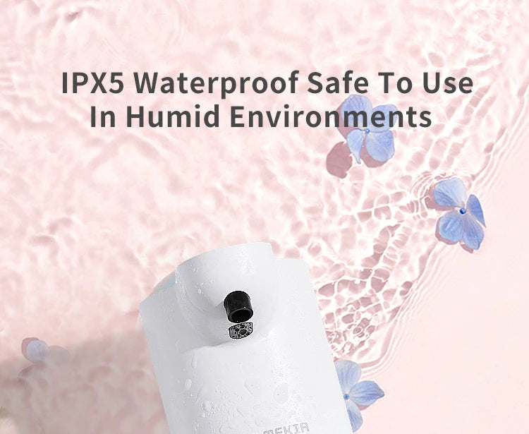 New Wall Mounted Automatic Soap Dispenser Foam Smart Hand Washing Machine 500ml Liquid Rechargeable Bathroom Induction Sensor