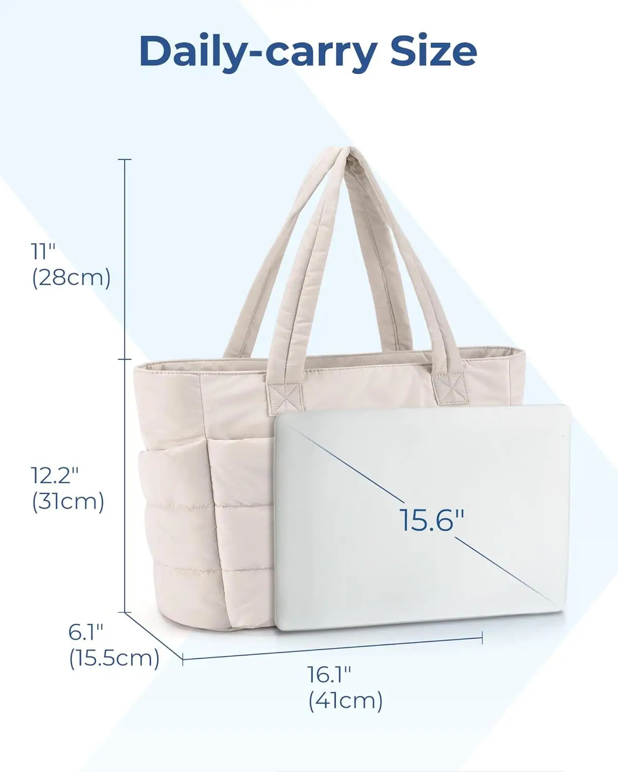 BAGSMART Women's Bag Large Capacity Solid Color Tote Bag Versatile Handbag for Commuter Work Student Class Shopping bag