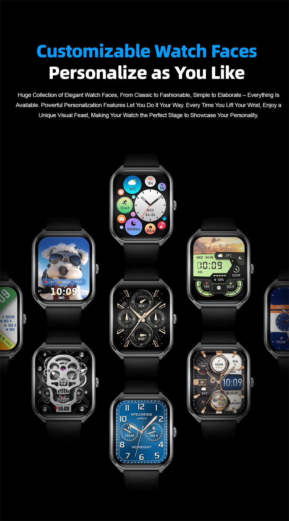 2025 New 7.5MM Ultra Thin Smart Watch Men 1.96"AMOLED Screen Always Show Time Heart Rate Sport Waterproof BT Call Smartwatch