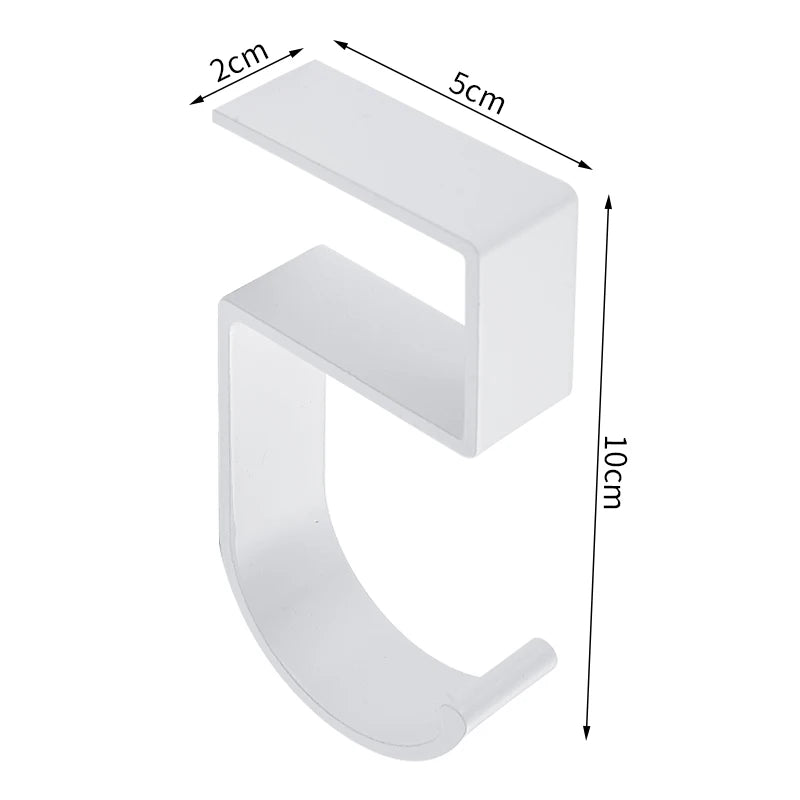 Desk Bag Hanger Portable Bag Hanger School Office Desk Edge Bag Hook Desktop Backpack Hanger Punch Free Desk Side Handbag Rack