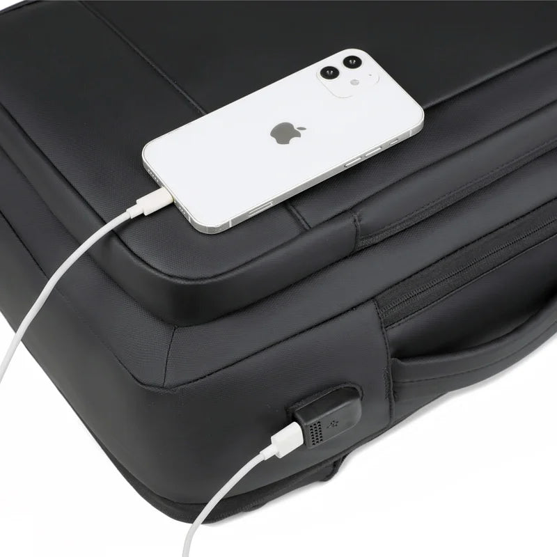 Rilibegan Men Travel Backpack Expand Oxford Big Capacity USB Charge Business Male Backpacks Computer Men Backpacks