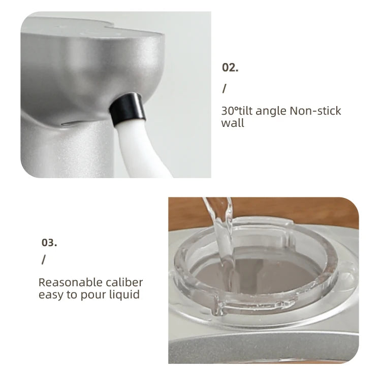 New Wall Mounted Automatic Soap Dispenser Foam Smart Hand Washing Machine 500ml Liquid Rechargeable Bathroom Induction Sensor