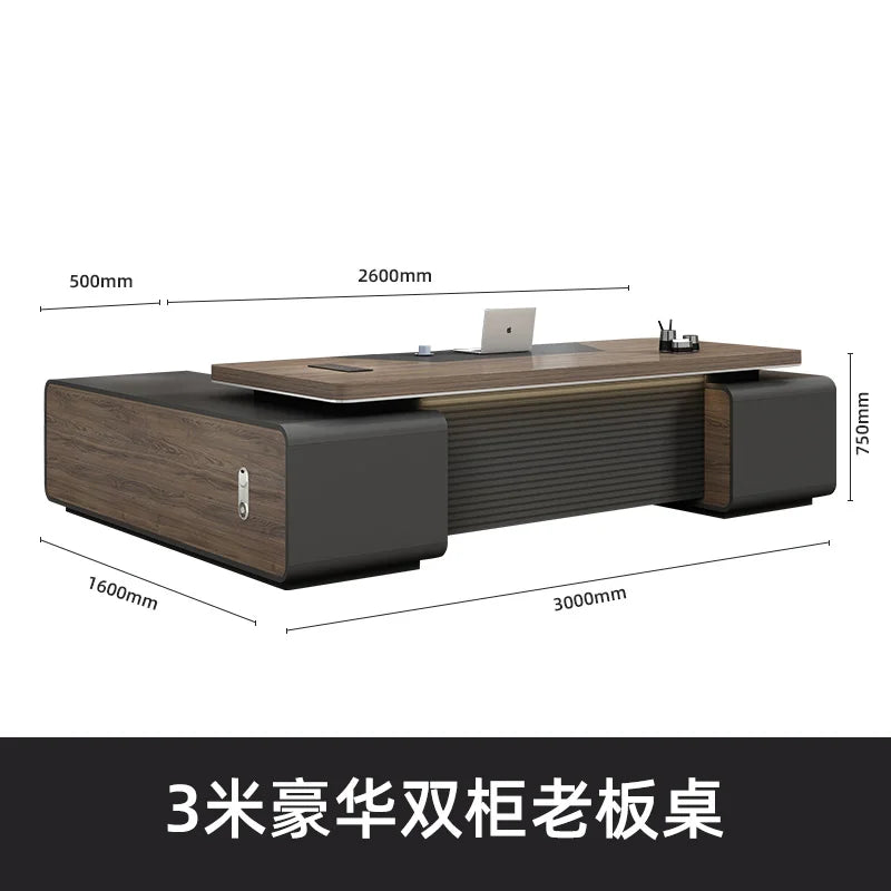 L Shaped Room Desks Computer Commercial Designer Cabinet Table Decoration Chairs Fancy Storage Beistelltisch Furniture