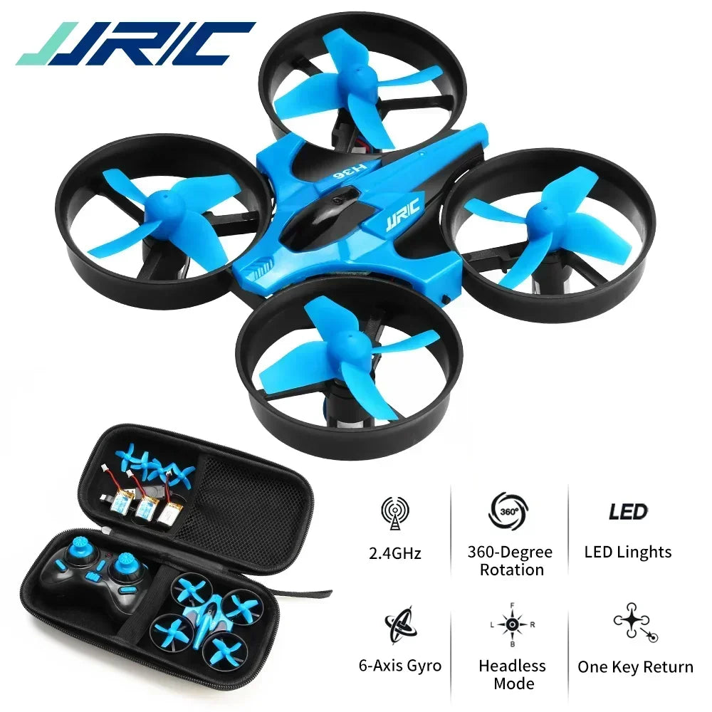 Hot Selling JJRC H36 Mini RC Drone Helicopter 360° Flip Remote Control Quadcopter Toy 4ch 6-Axis Headless Mode Mini Drone