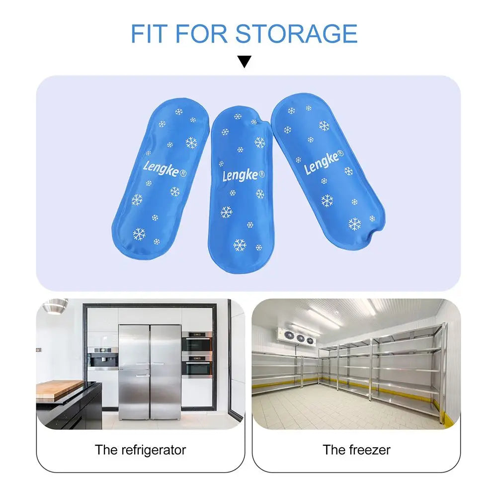 1/2/3pcs Portable Reusable Diabetic Insulin Cooling Bag Cold Gel Ice Pack Protector Pill Refrigerated Ice Pack Cooler Travel