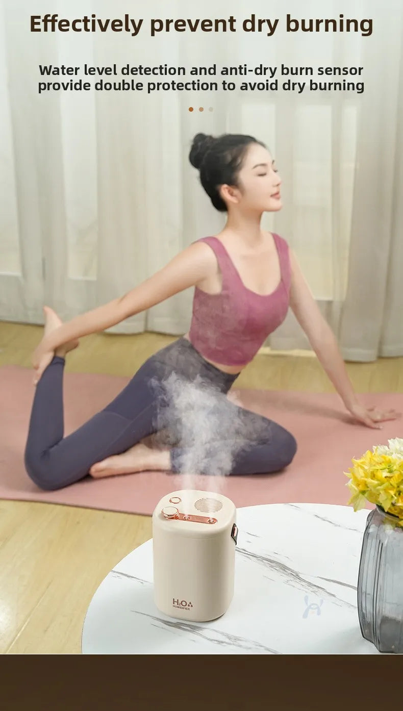 USB Humidifier for Bedroom Large Mist Baby Nursery with Constant Humidity