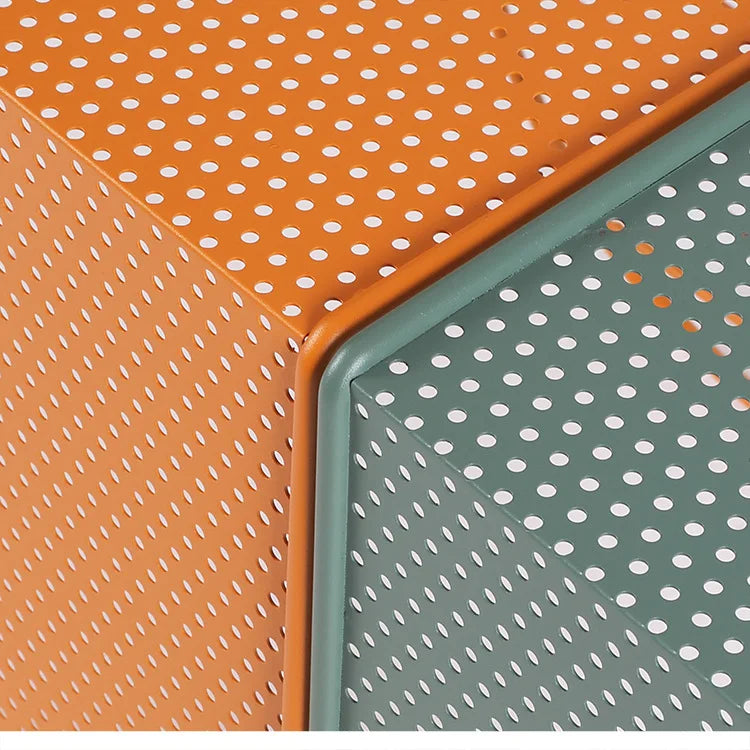 Nordic Multifunctional Wrought Iron Sofa Coffee Table Home Living Room Furniture TV Cabinet Combination Coffee Table Decoration