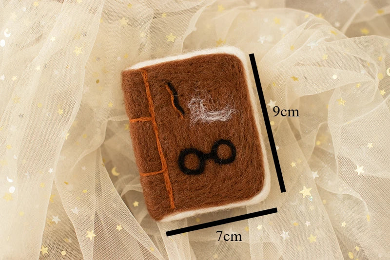 Newborn Photography Props Phone Wool Felt  Doll Rabbit  Clond and Star Photography Props Accessories Baby Studio