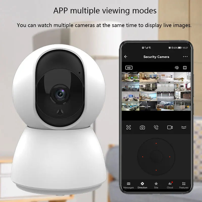 1080P Tuya Smart Mini WiFi IP Camera Indoor Wireless Surveillance Auto Tracking Of Human Home Security CCTV Baby Pet Monitor