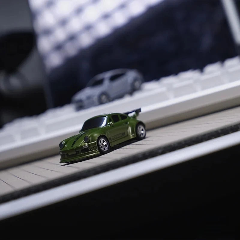 2025 New 1/64 Rc Car Desktop Remote Control Car Toy Stunt Remote Control Drift Car Rc Mini Racing 2.4g Simulation  Toy Model Gif