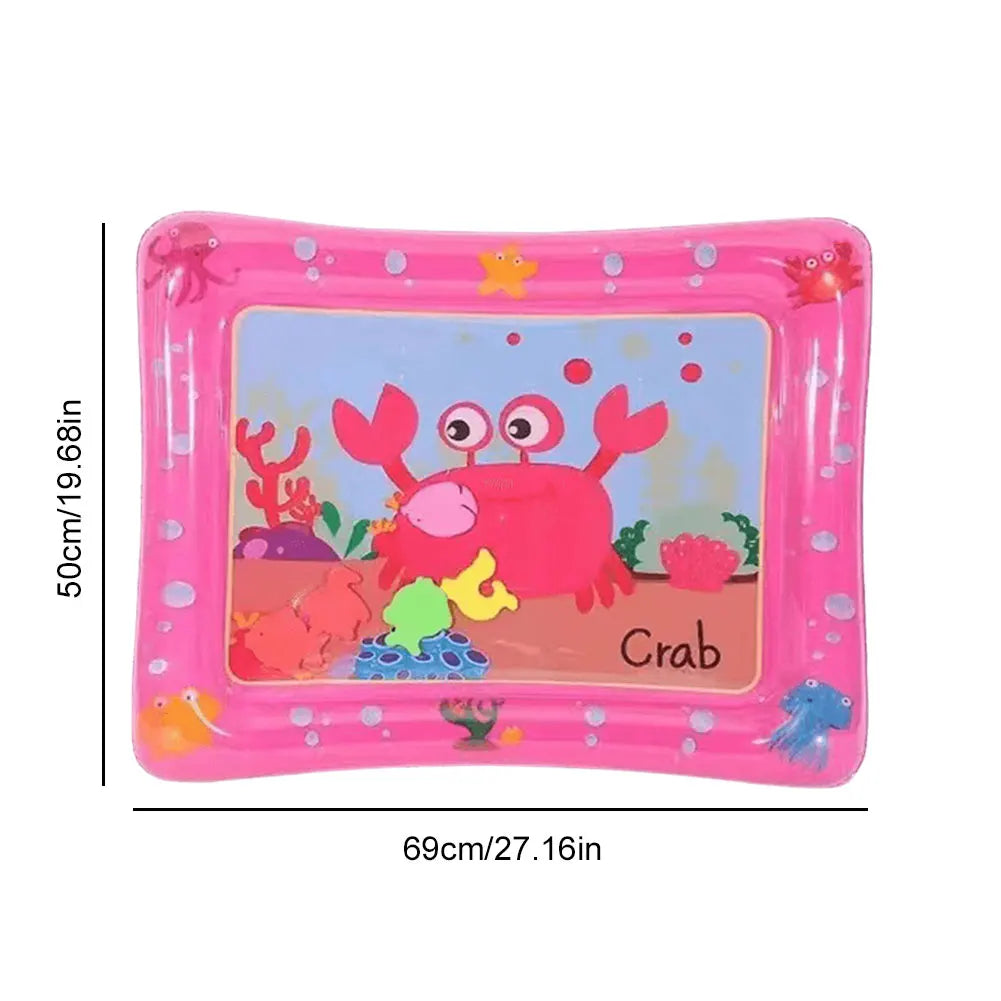 Baby Water Play Mat Inflatable Toys Children's Mat Kids Thicken PVC Playmat Toddler Activity Play Center Water Mat for Babies