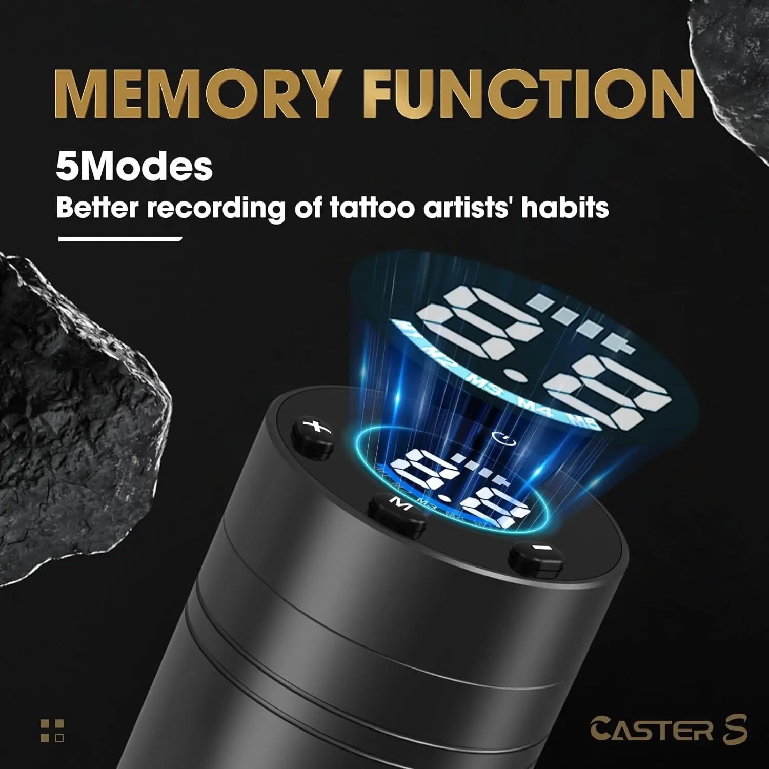 EZ Wireless Cartridge Tattoo Machine Pen  Rotary Wireless Battery Pen Portable Power Pack 1500mAh LED Digital Display Tattoo Gun