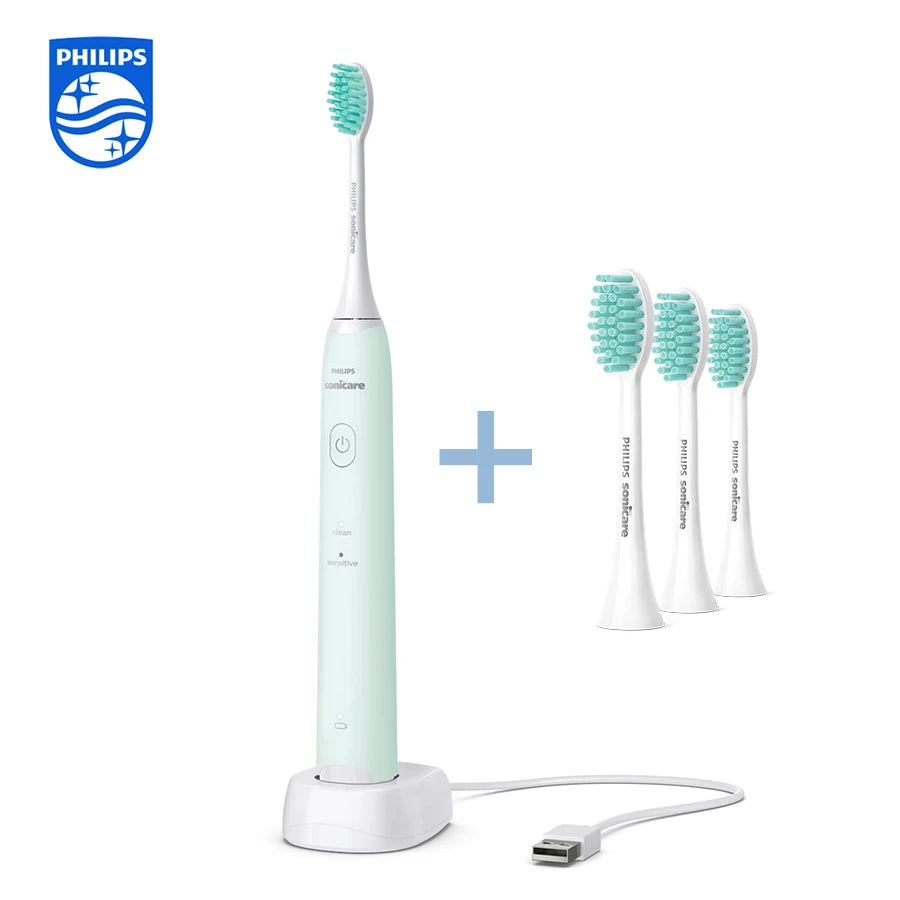 PHILIPS Sonicare HX2421 Electric Toothbrush Two Modes Teeth Gentle Deep Cleaning Oral Cavity Care Gum Health Care Tooth Brush