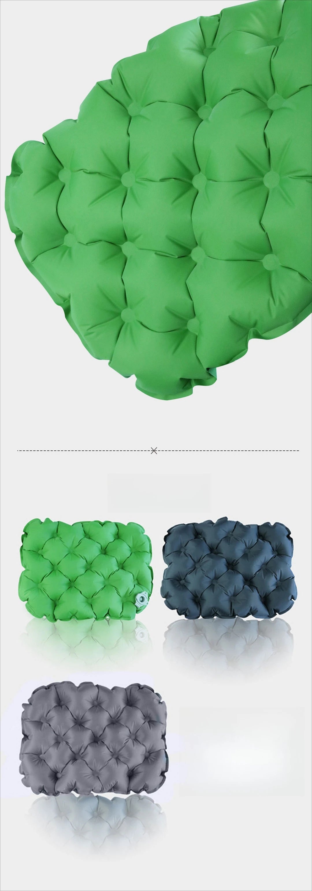 Inflatable Mattress for Sitting Outdoor Ultralight Seat Cushion Camping Sitting Pad Air Mat for Hiking Backpacking