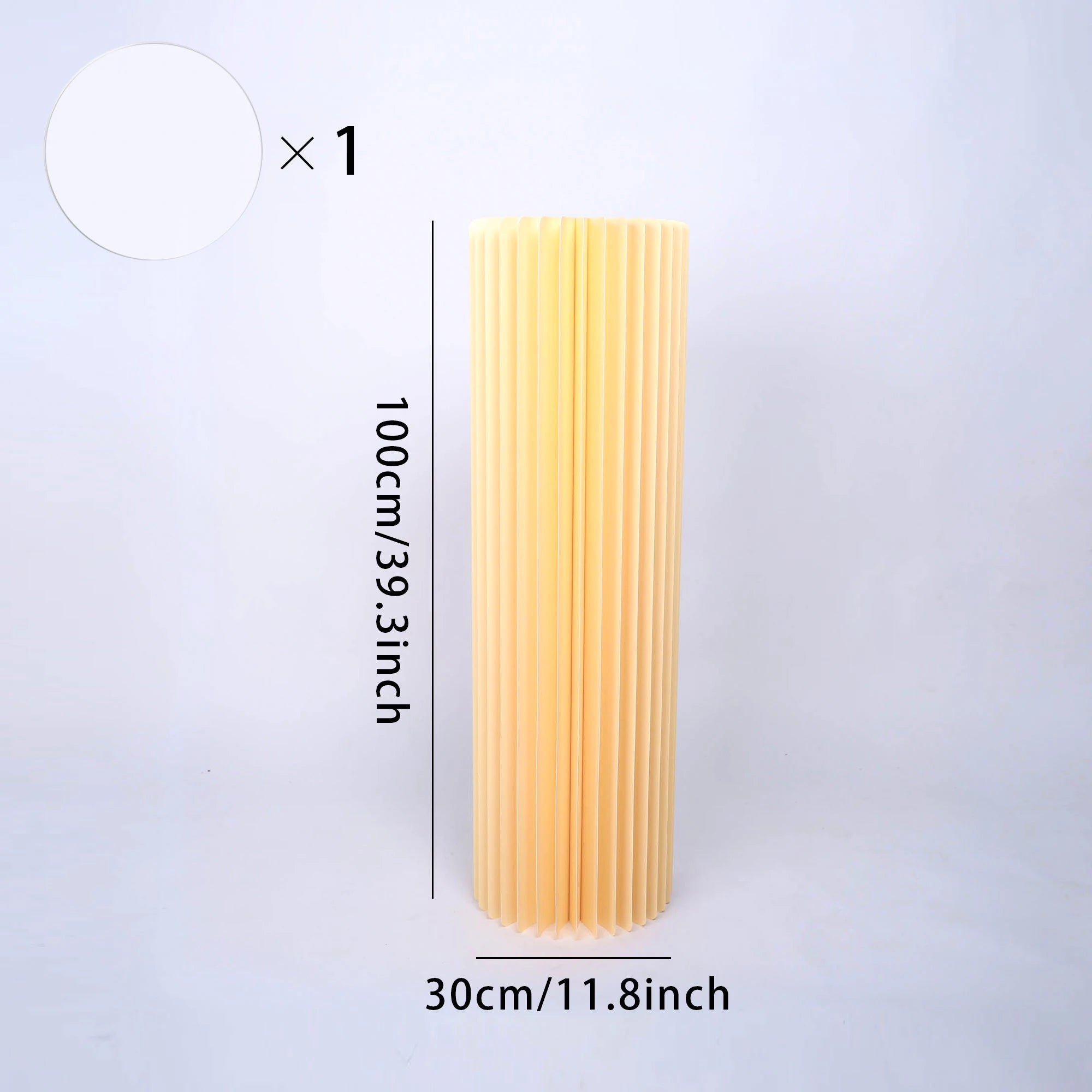 Buffet Risers Food Display Stand Round Table Cake Dessert Stand for Parties Foldable Paper Columns Display for Wedding Birthday