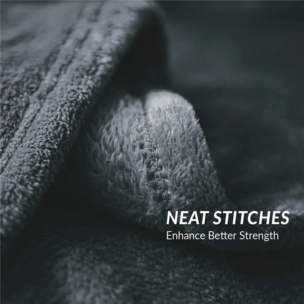 Spring Winter Winter Flannel Blanket Fluffy Warm Soft Sofa Cover Bedspread Solid Blue Black Coral Fleece Plush Blankets For Beds