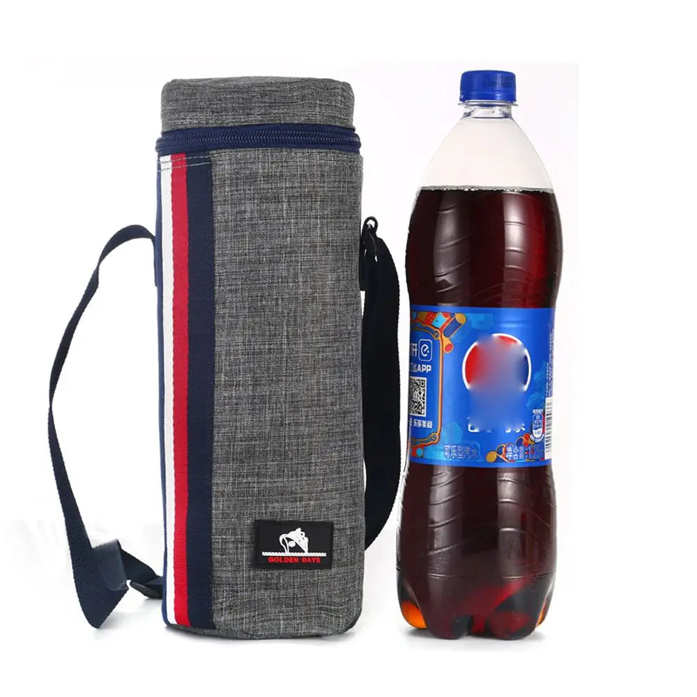1.5L Insulated Thermal Bottle Cooler Bags Summer Travel Portable Camping Accessories Insulated Water Bottle Warmer