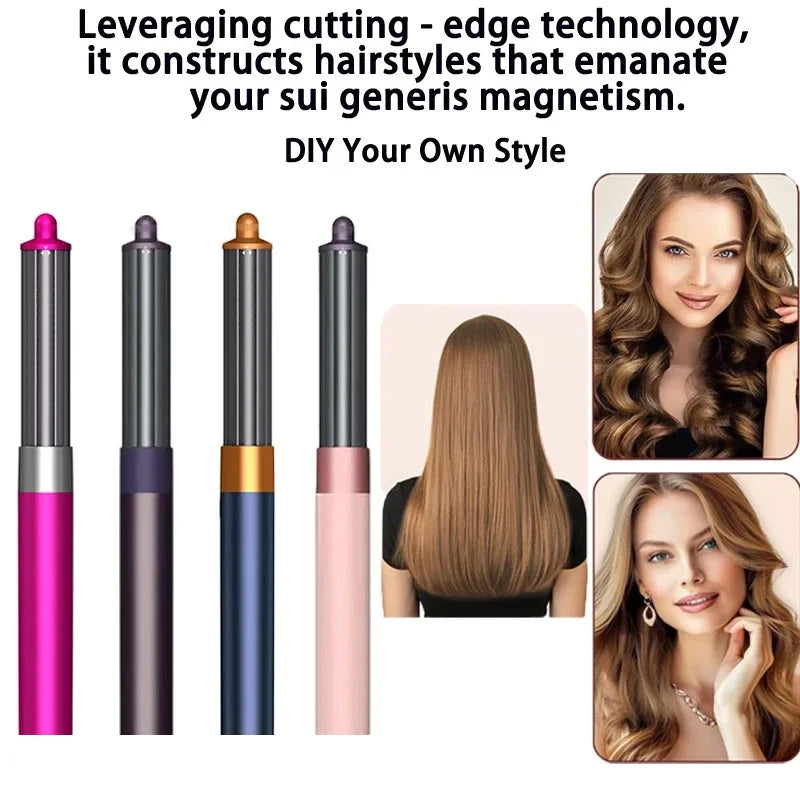 SenCiciMen X9 Multi Hair Styler Curling Iron Hair Hot Air Brush Curling Barrel Hair Dryer Salon Professional Curly Hair Styler