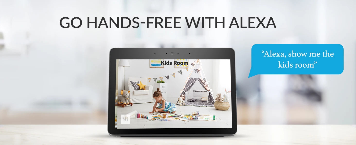 YI 2pcs Pro Camera Kit 2K 3MP, AI-Based Smart Home 2.4G Baby Cam Pet Video Record Surveillance Enhanced Night Vision