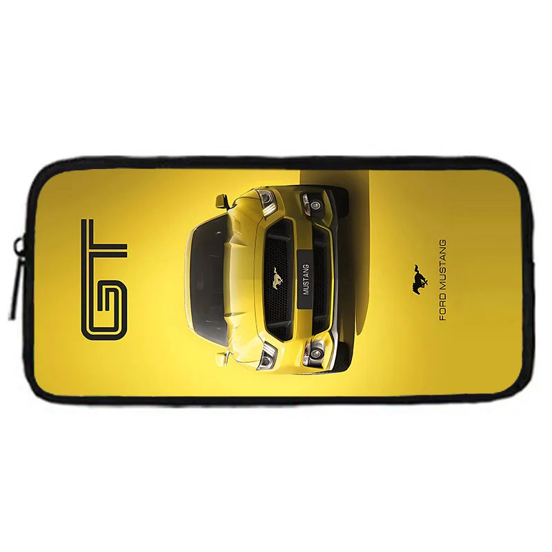 Child School Backpack with Fashion M-Mustangs car logo Lunch Bags ,Pencil Bags ,School Bags for Boys Girls Best Gift