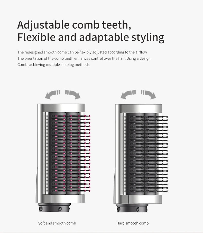 SenCiciMen X9 Multi Hair Styler Curling Iron Hair Hot Air Brush Curling Barrel Hair Dryer Salon Professional Curly Hair Styler