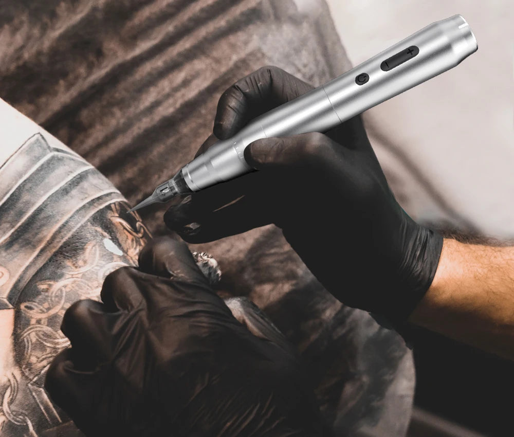 New Wireless Tattoo Machine Rotary Tattoo Pen Original German Motor Power Battery 1200mAh Fast Charge Stroke 3.5mm